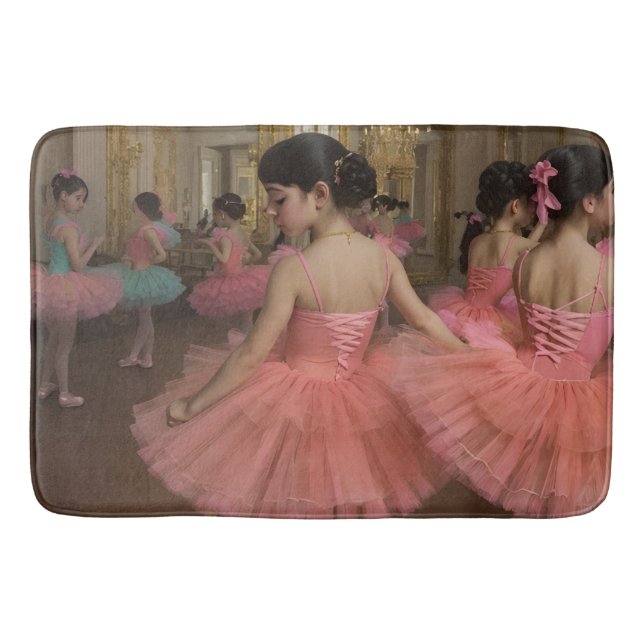 Bailarinas en una gran sala de estilo rocóco badematte (Vorderseite)