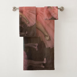 Bailarinas en una gran sala de estilo rocóco badhandtuch set