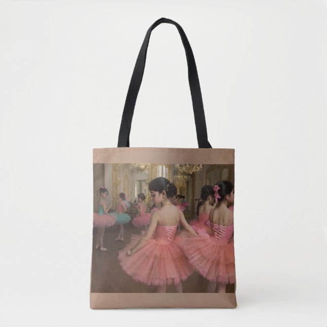 Bailarinas en una gran sala de estilo rocóco tasche (Vorderseite)