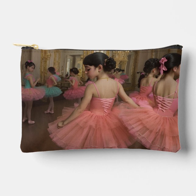 Bailarinas en una gran sala de estilo rocóco zubehörtasche (Vorderseite)