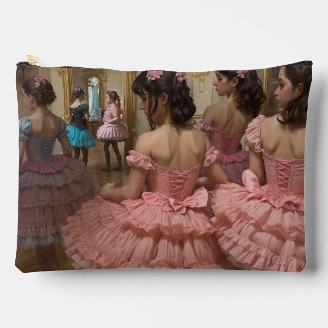 Bailarinas en una gran sala de estilo rocóco zubehörtasche (Vorderseite)
