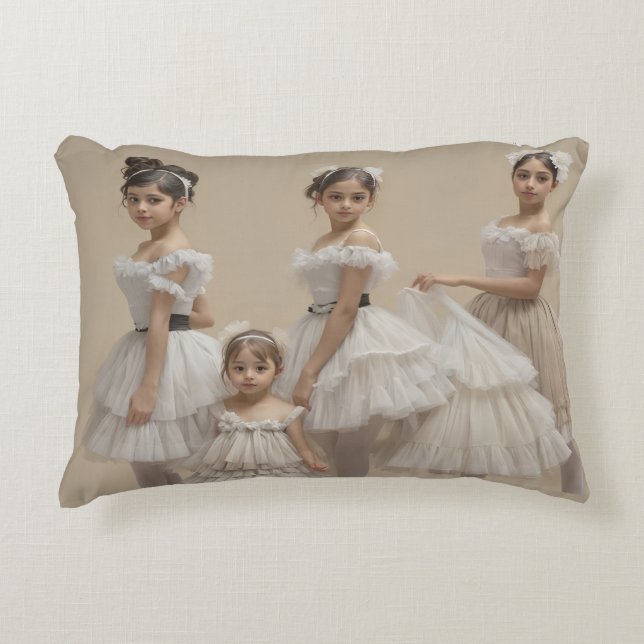 Bailarinas románticas dekokissen (Vorderseite)