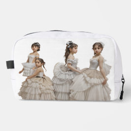 Bailarinas románticas waschbeutel