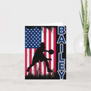Bailey Basketball Inspiriere Phantastischen Lüfter Karte