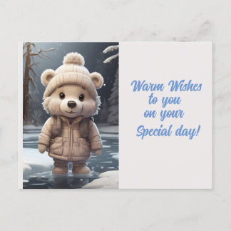 Bailey Bear Postkarte