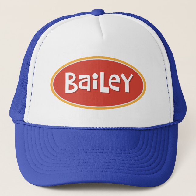 BAILEY-Fernlastfahrer-Hut Truckerkappe (Vorderseite)