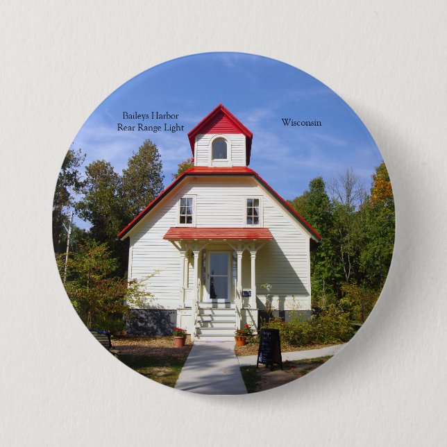 Baileys Harbor Rear Range Light button (Vorderseite)