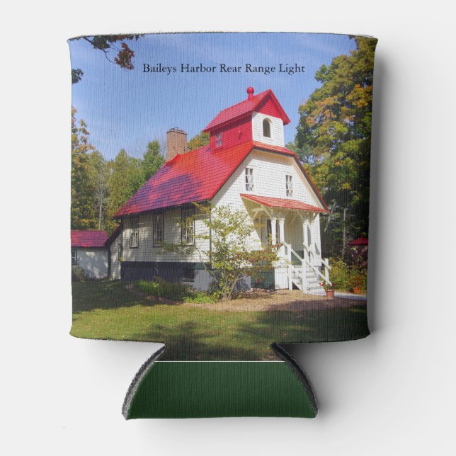 Baileys Harbor Rear Range Light can cooler Dosenkühler (Vorderseite)