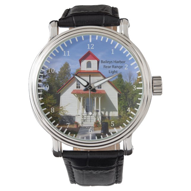 Baileys Harbor Rear Range Light watch Armbanduhr (Vorderseite)