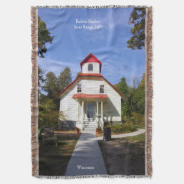 Baileys Harbor Rear Range Light Wurfdecke Decke