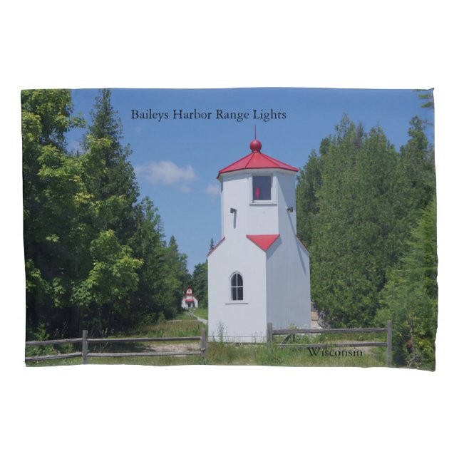 Baileys Harbour Front Range Lights Kissen Gehäuse Kissenbezug (Vorderseite)