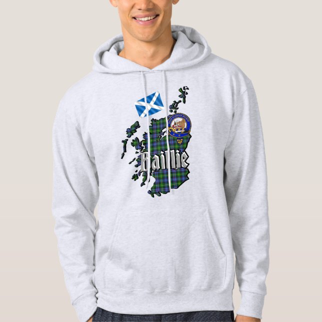Baillie Clan Badge Sweat - shirt à capuche adulte (Devant)