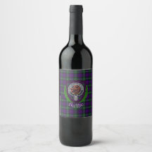 Baillie Schottischer Clan Tartan und Wappen