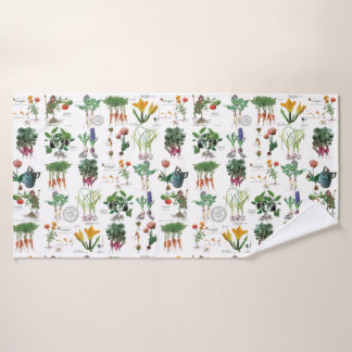 Bain après jardinage.