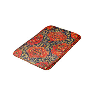 Bain Conception de tapis d'époque orientale - bleu et