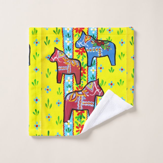 Bain Dala Horse (Gant de toilette)