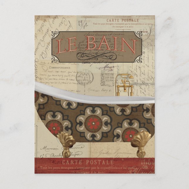 Bain de carte postale (Devant)
