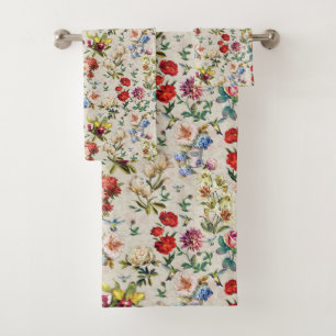 Bain de création d'aquarelle florale de l'époque v