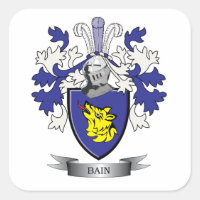 Bain Familienwappen Coat of Arms