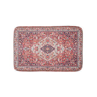 Bain Impression de tapis de soie persan