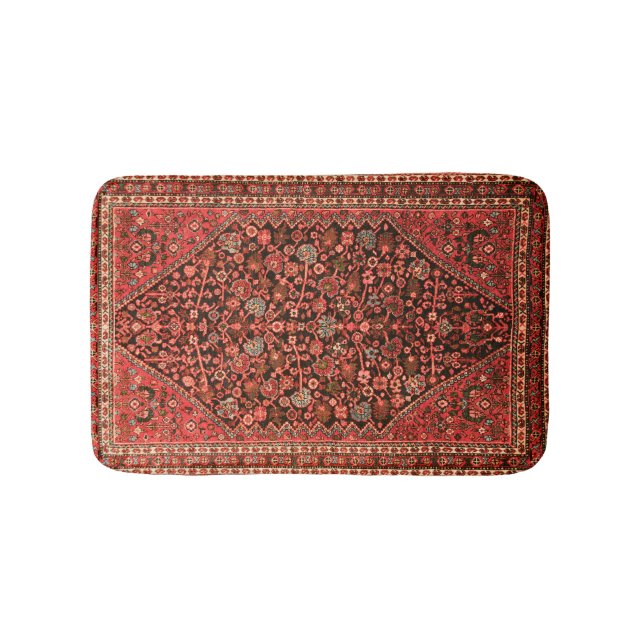 Bain Impression de tapis de soie persan (Devant)