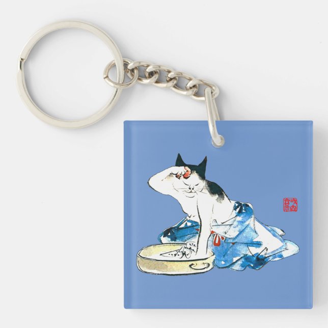 Bain japonais de chats humoristique II (Devant)