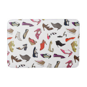 Bain La mode à la mode chausse la couverture de tapis