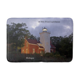 Bain Phare de 40 Mile Point au tapis de nuit
