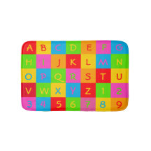 Police classique de gargouille de tapis d'alphabet