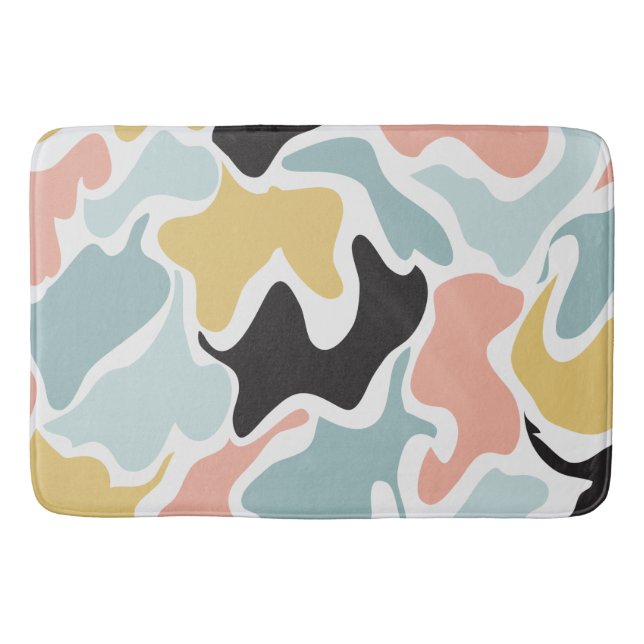 Bain Tapis de conception motif irrégulier (Devant)