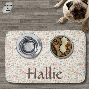 Bain Tapis de nourriture pour animaux de compagnie à mo