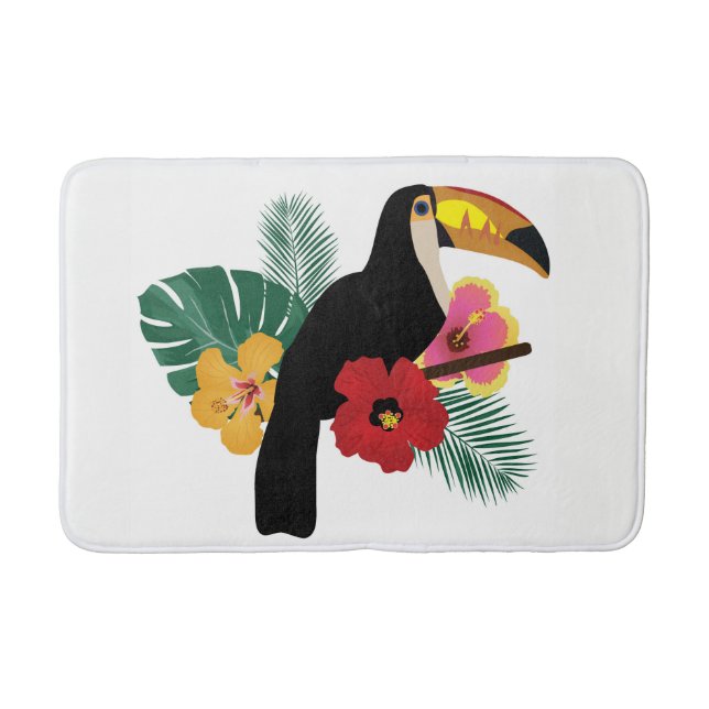Bain Tapis de salle de bains de toucan (Devant)