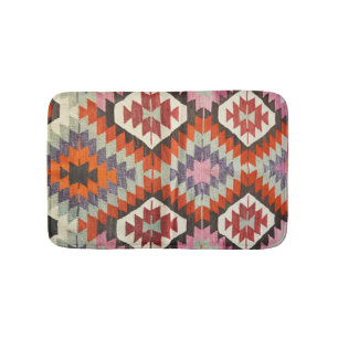 Bain Tapis de tapis persan turc antique Oriental