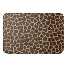 Tapis d'impression de fourrure de girafe
