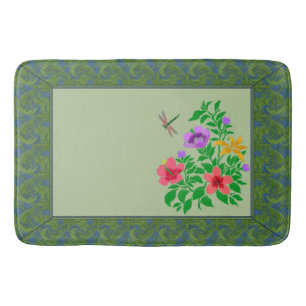 Bain Tapis victorien de salle de bains de jardin