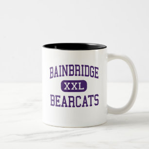 Bainbridge - Bearcats - hoch - Bainbridge Georgia Zweifarbige Tasse