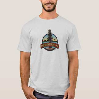 Bainbridge Island Kreis Patch T-Shirt
