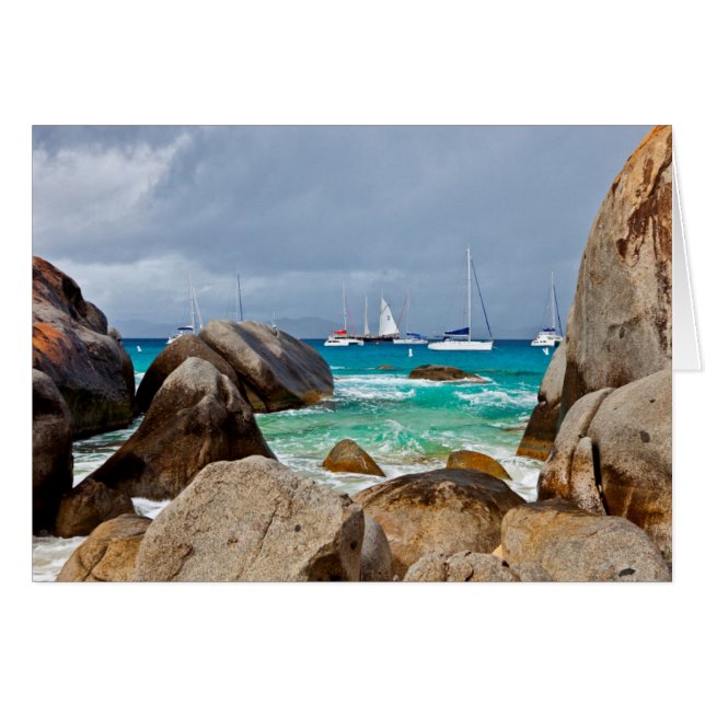 Bains, Virgin Gorda, Îles Vierges britanniques (Devant horizontal)