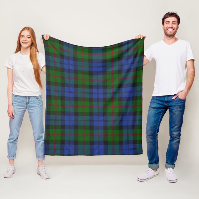 Baird Scottish Clan Tartan Kariertes Muster Fleecedecke (Beispiel)