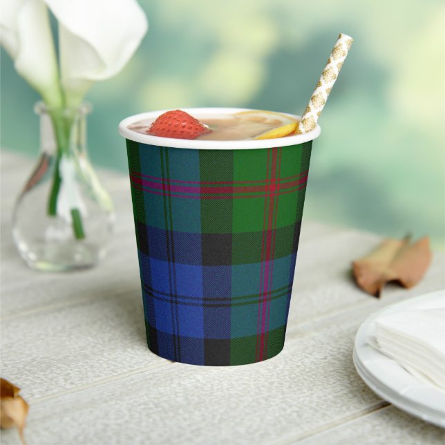Baird Scottish Clan Tartan Paper Cups Pappbecher (In Situ)