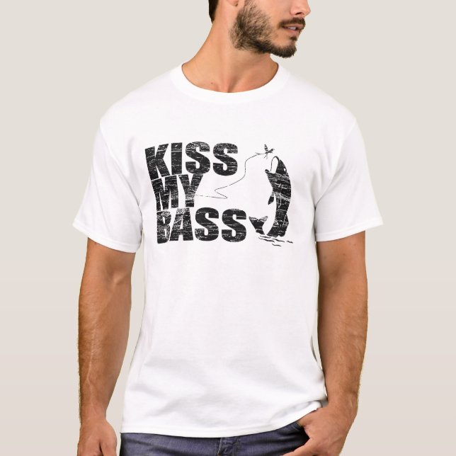BAISER affligé par cru MON T-shirt BAS (Devant)