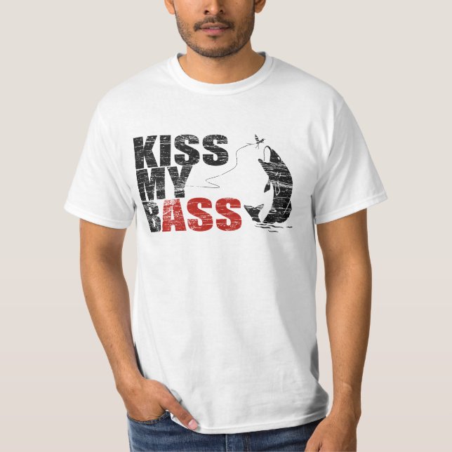 BAISER affligé par cru MON T-shirt BAS (Devant)