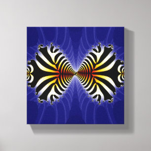 baiser Poisson Design sur toile