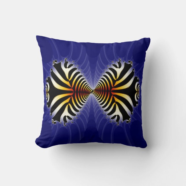 Baiser Zebra Coussin de poisson (Recto)