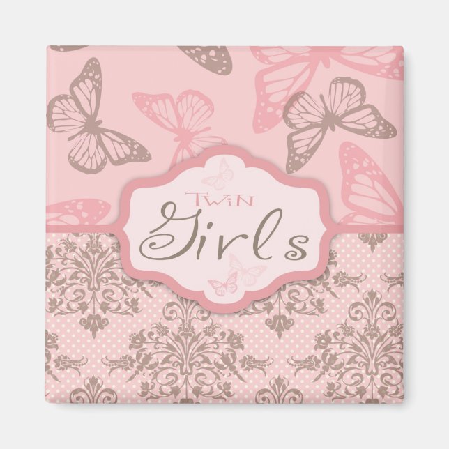 Baisers papillon Magnet pétal 2 (Devant)