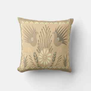 Baja Birds Throw Kissen