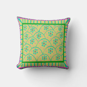 Baja Blooms 9 Throw Kissen