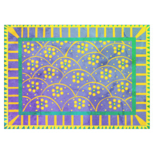 Baja Blooms Vintage Tablette Tischdecke