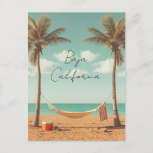Baja California Beach Travel Postkarte