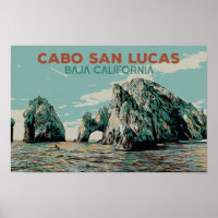 Baja California Cabo San Lucas, Mexiko Postcard